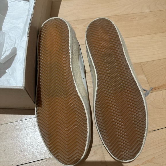 Golden Goose White and Gray Sneakers - Picture 5 of 9